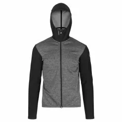 Assos Trail Spring/Fall Hooded Jacket - Cykeljakke - Grå/sort - TIR