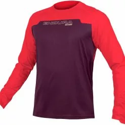 Endura MT500 Burner L/S Jersey - Rød