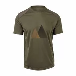 AGU Jersey - MTB Cykeltrøje - K/Æ - Army Grøn - Str. M