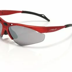 XLC - Tahiti - Cykelbrille - 3 Sæt Linser - Rød/Sort